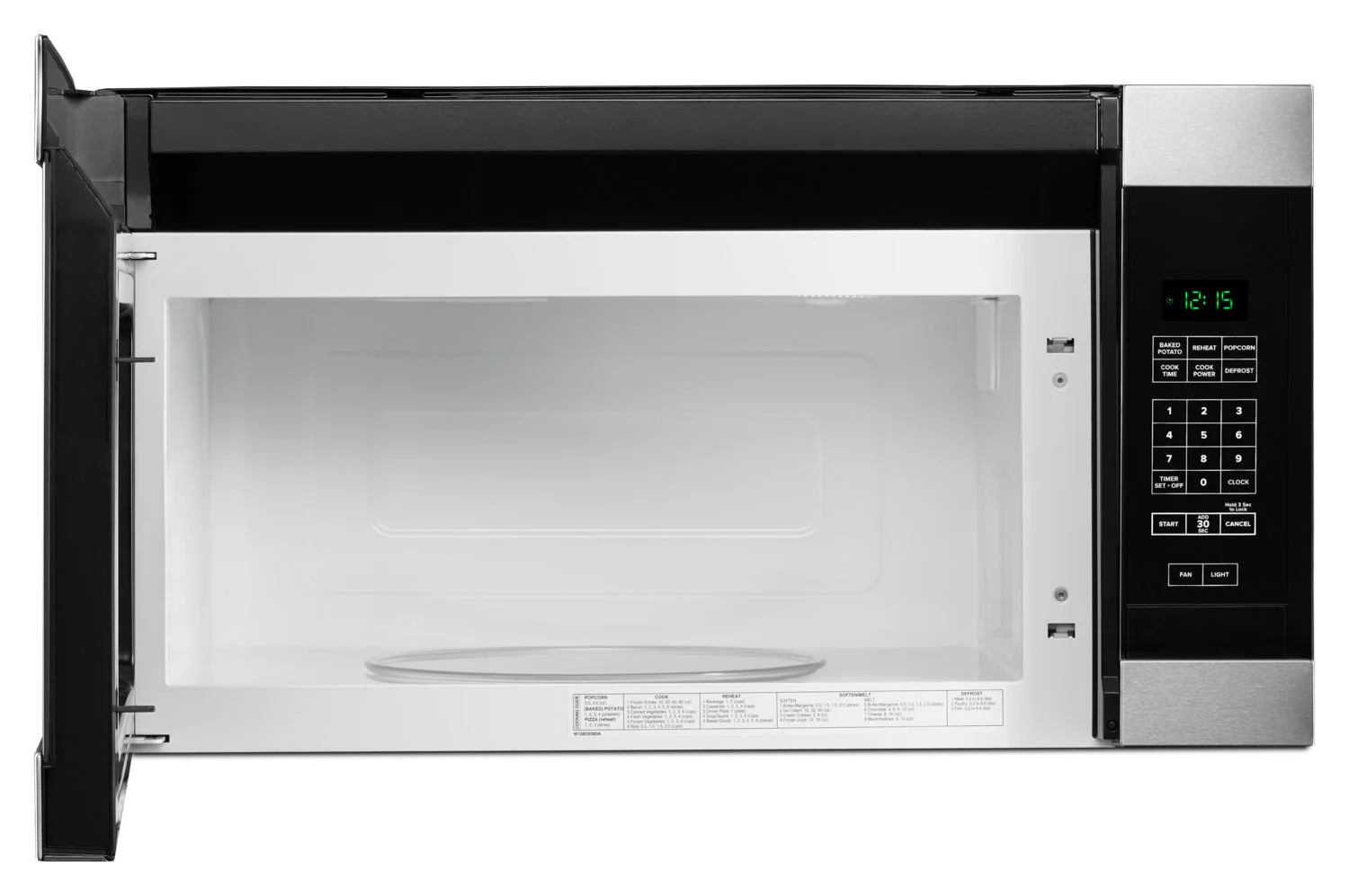 Amana Stainless Steel Over-the-Range Microwave (1.6 Cu. Ft.) - YAMV2307PFS - Image 4