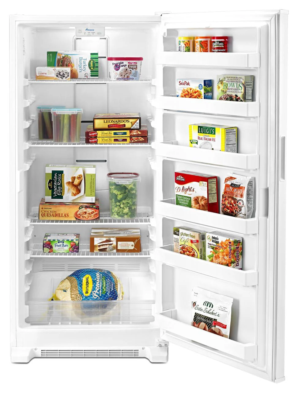 Amana White Upright Freezer (18.0 Cu. Ft.) - AZF33X18DW - Image 3