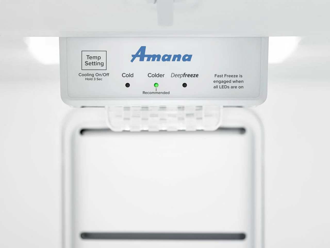Amana White Upright Freezer (18.0 Cu. Ft.) - AZF33X18DW - Image 4