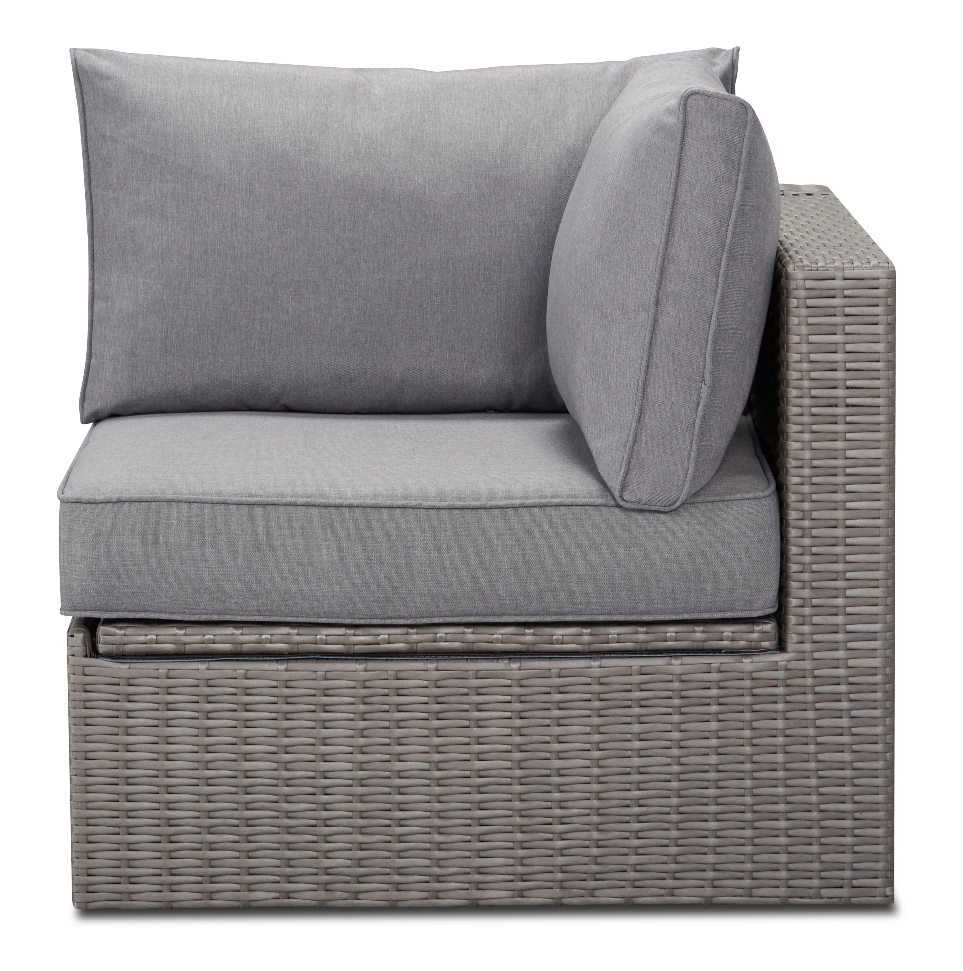 Anegada Corner Patio Chair with Storage - Image 3