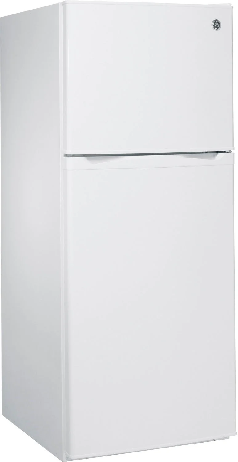 GE White Top-Freezer Refrigerator (11.55 Cu. Ft.) - GPE12FGKWW - Image 4