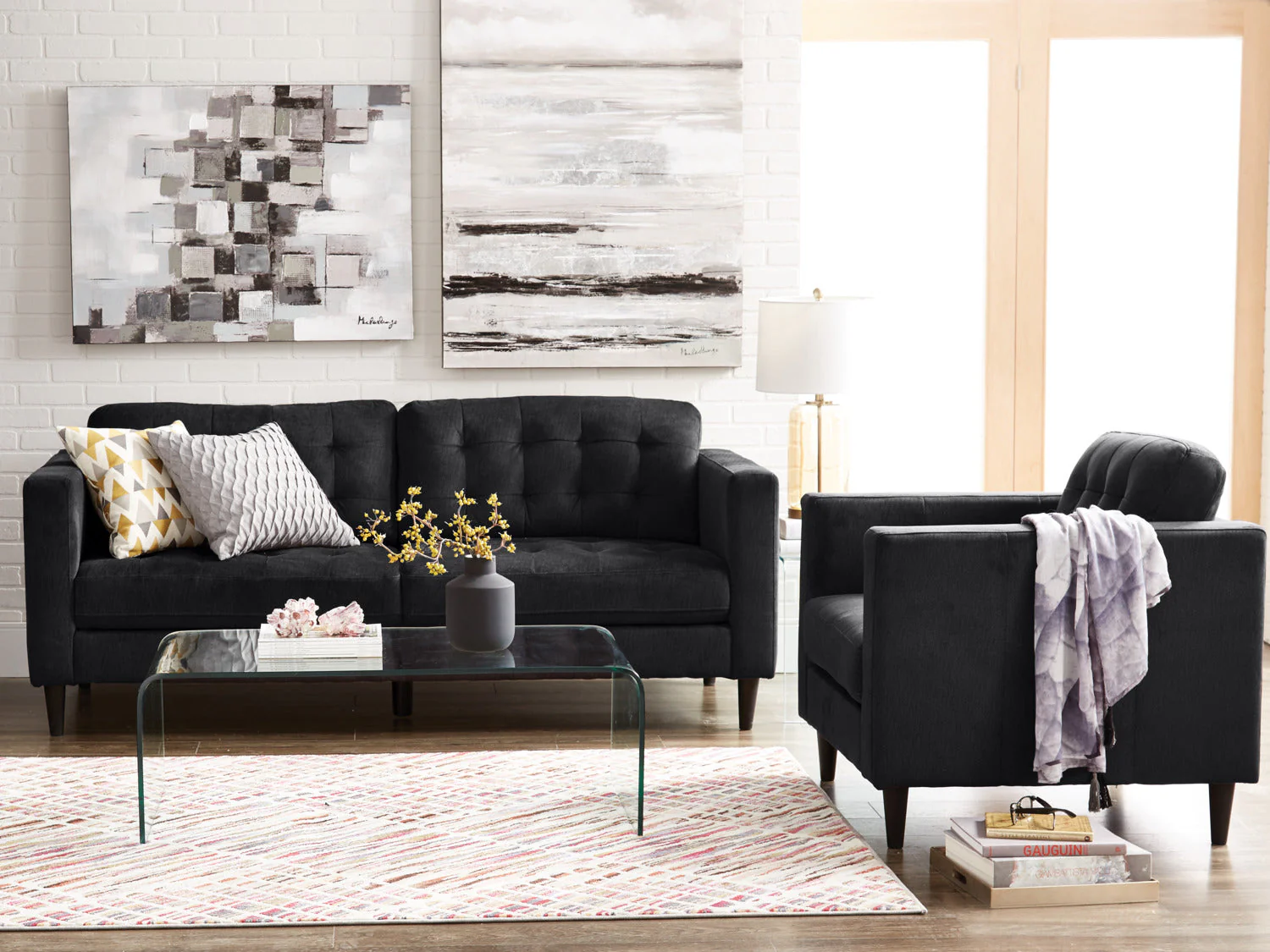 Julianstown Sofa - Charcoal - Image 3