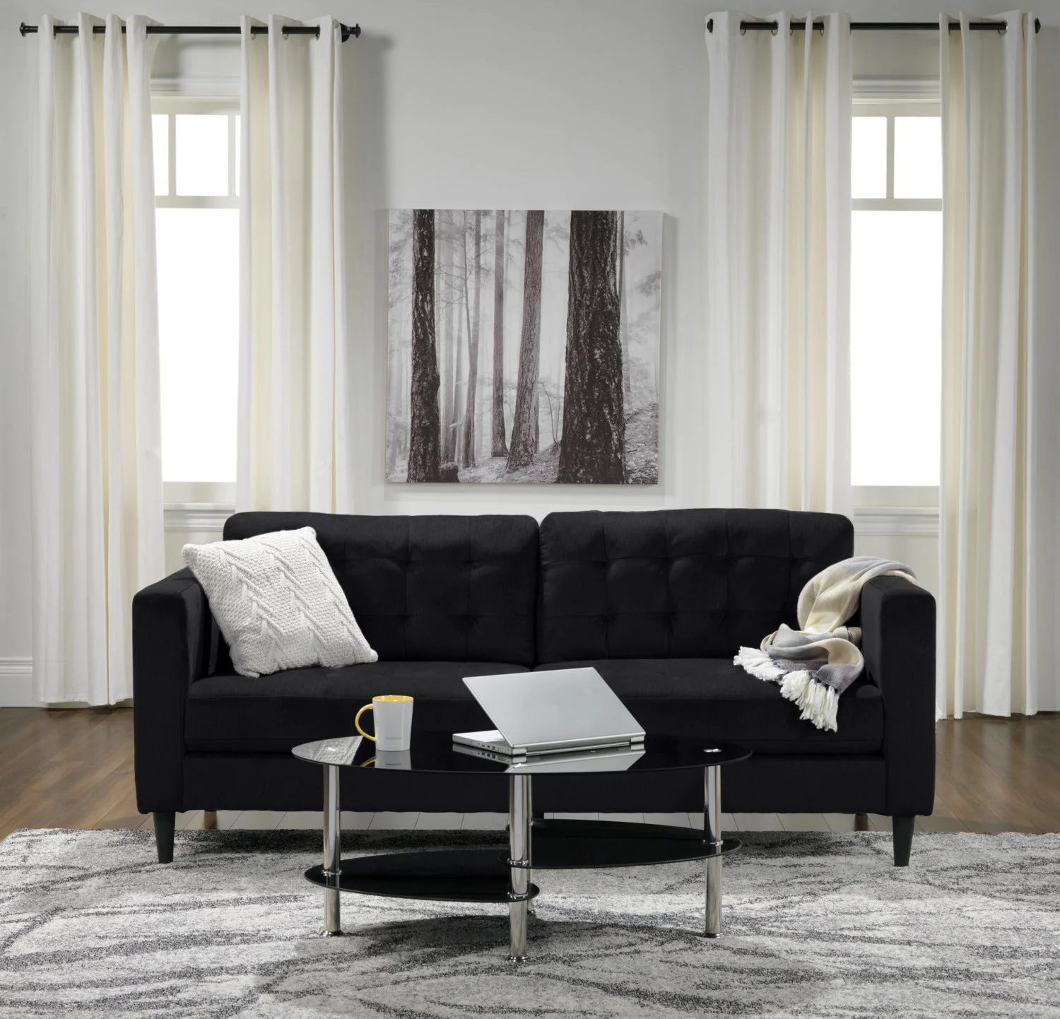 Julianstown Sofa - Charcoal - Image 5