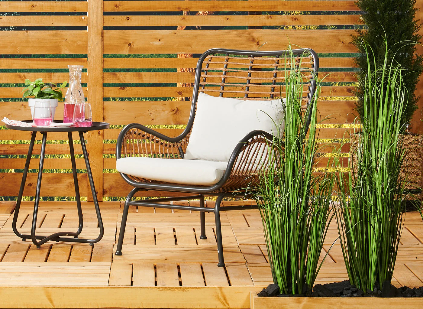 Lisbon 3-Piece Patio Dining Set - Image 3