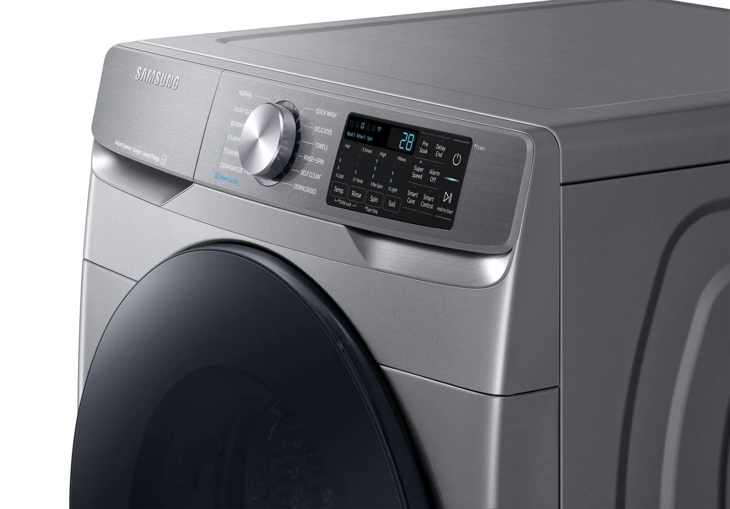 Samsung 5.2 Cu. Ft. Smart Front-Load Washer - WF45B6300AP/US - Image 6