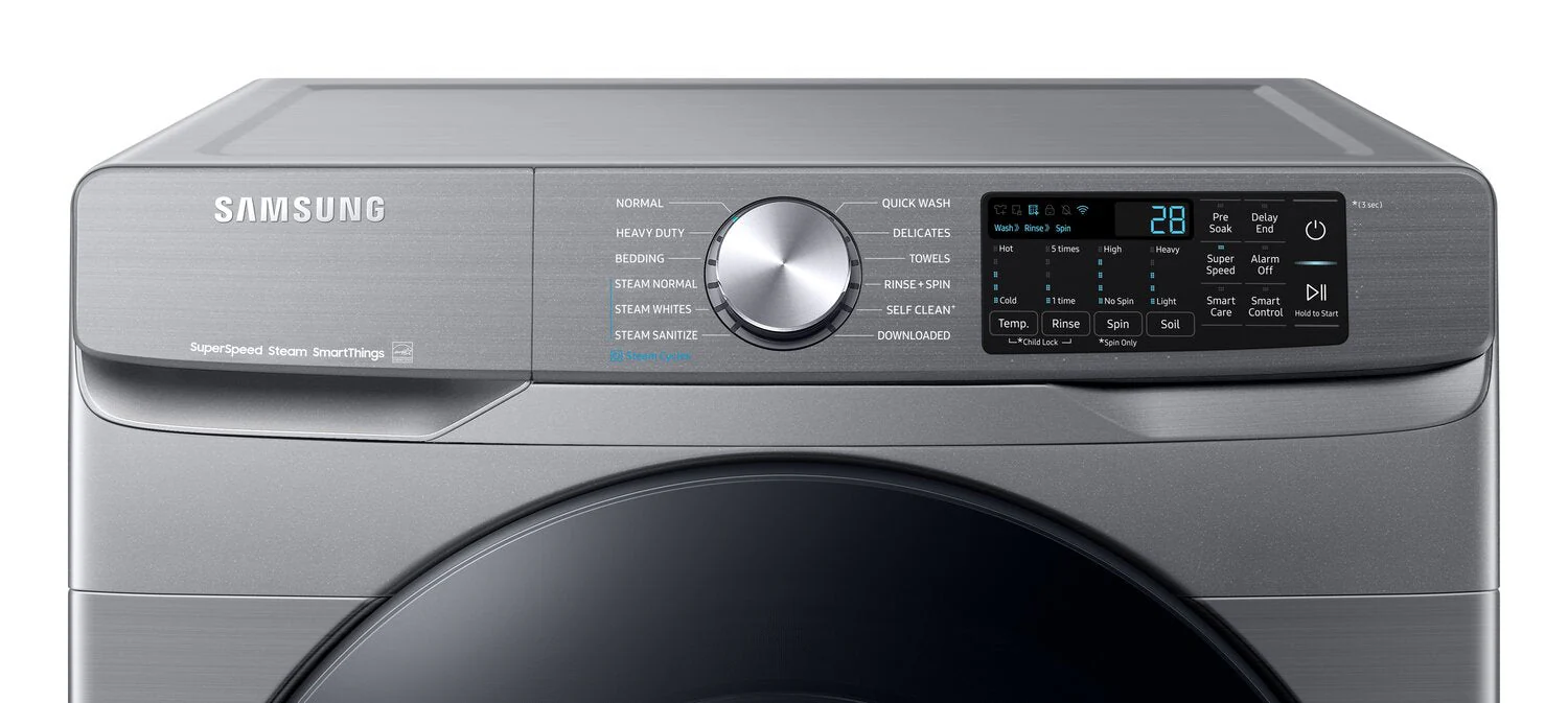 Samsung 5.2 Cu. Ft. Smart Front-Load Washer - WF45B6300AP/US - Image 7