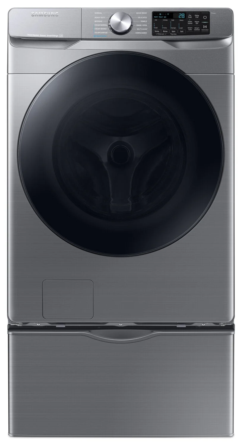 Samsung 5.2 Cu. Ft. Smart Front-Load Washer - WF45B6300AP/US - Image 8