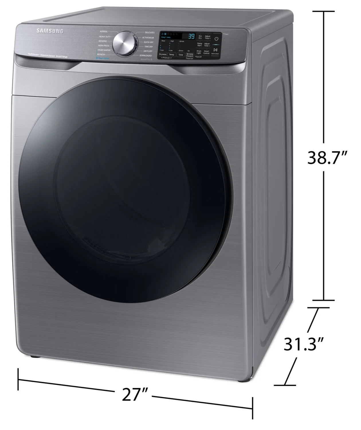 Samsung 7.5 Cu. Ft. Smart Electric Dryer - DVE45B6305P/AC - Image 10