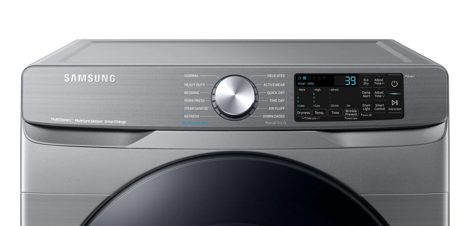 Samsung 7.5 Cu. Ft. Smart Electric Dryer - DVE45B6305P/AC - Image 5