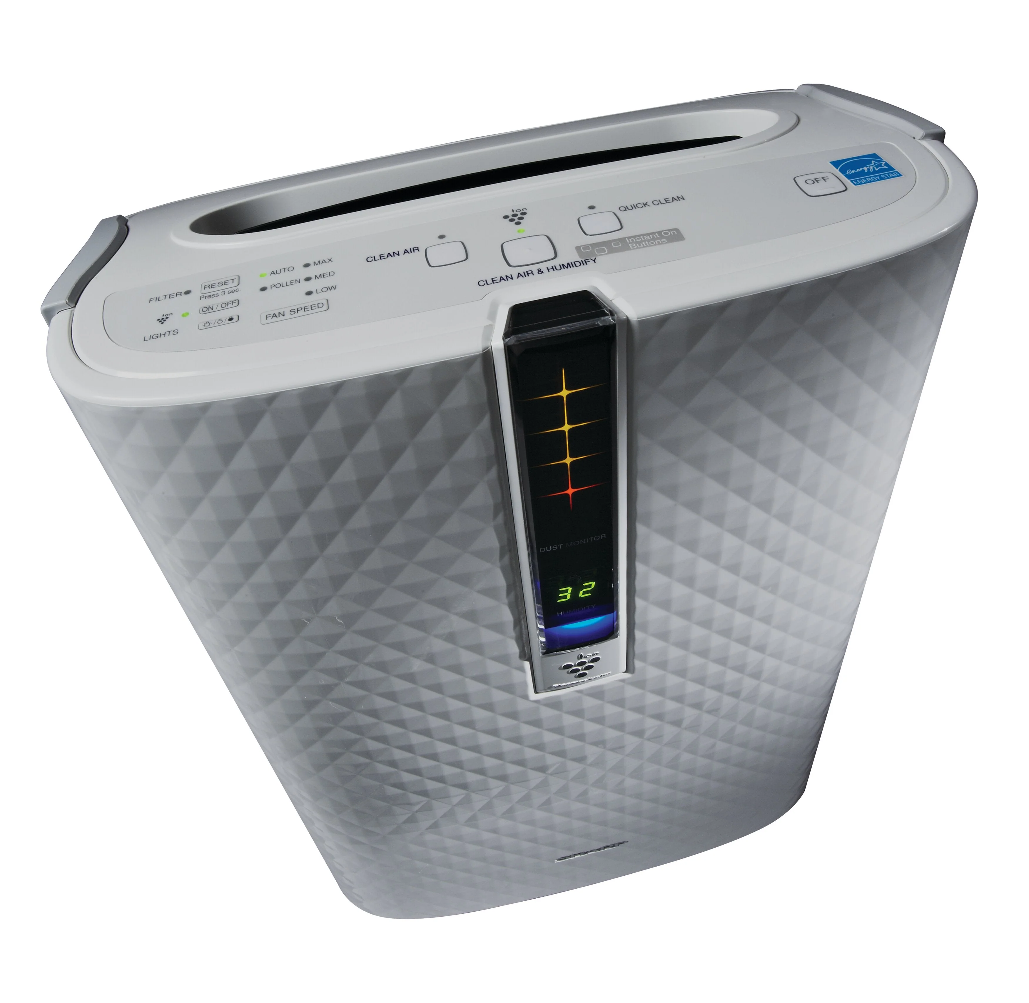 Sharp Plasmacluster® Air Purifier with Built-In Humidifier - KC850U - Image 3